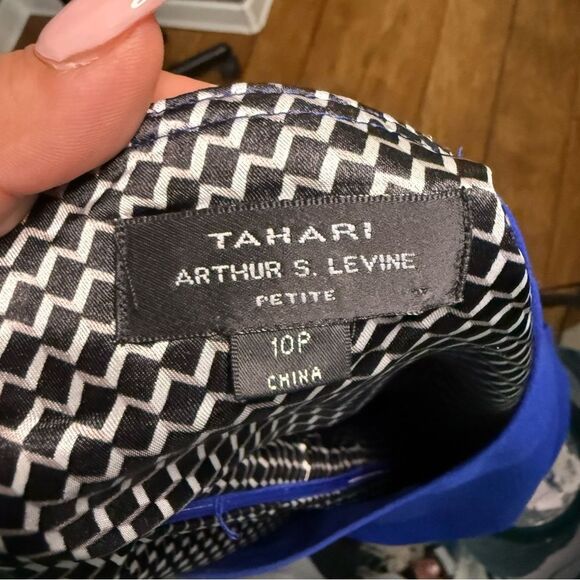 Tahari Royal Blue Midi Dress - Picture 9 of 10